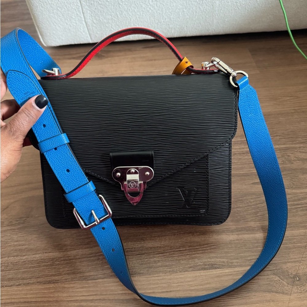 Louis Vuitton Black and Blue Women's Bag